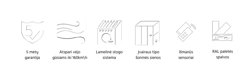 Technik pergola solutions